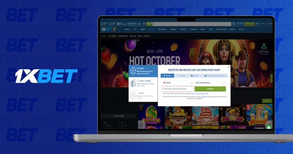 1xBet How Use Promotion Code